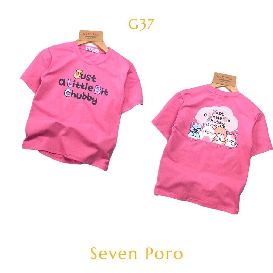 Áo Thun Form Rộng Bé Gái Dễ Thương In Hình G028 G&amp;K Kids - Sevenporo SEVENPORO.COM