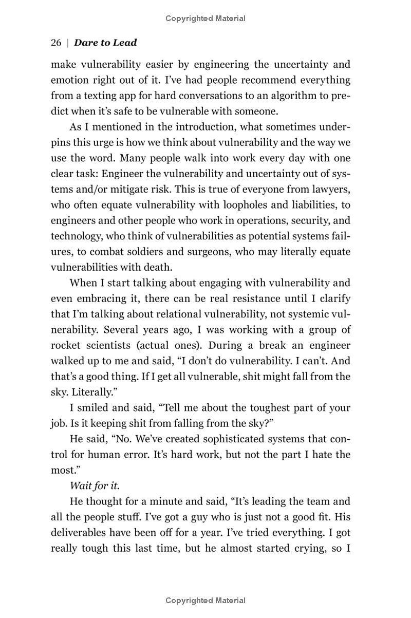 Dare to Lead : Brave Work. Tough Conversations. Whole Hearts.