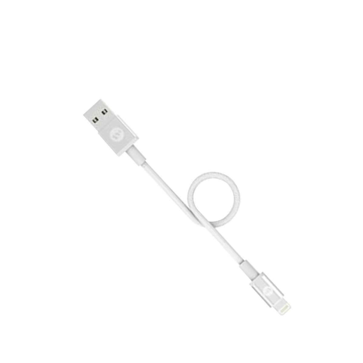 Cáp LN Mophie 9cm - chống rối - đạt chứng nhận MFI từ Apple dành cho iPhone - Hàng chính hãng