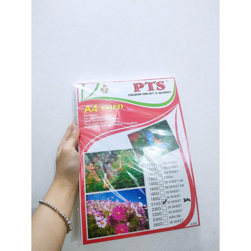 Giấy in ảnh A4 – 1 mặt 180g
