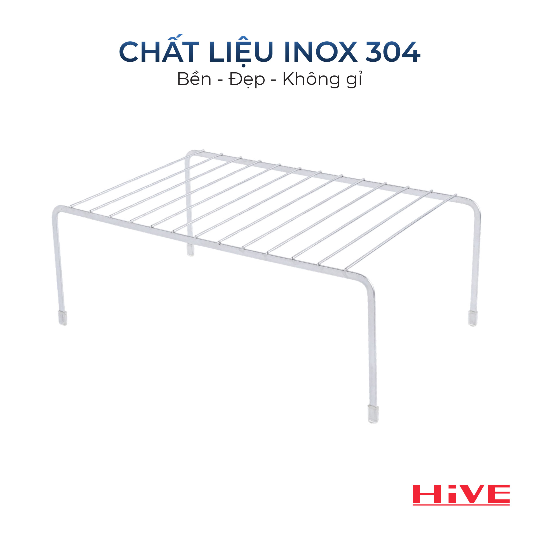 Kệ nhà bếp đa năng Hive New Inox 304.