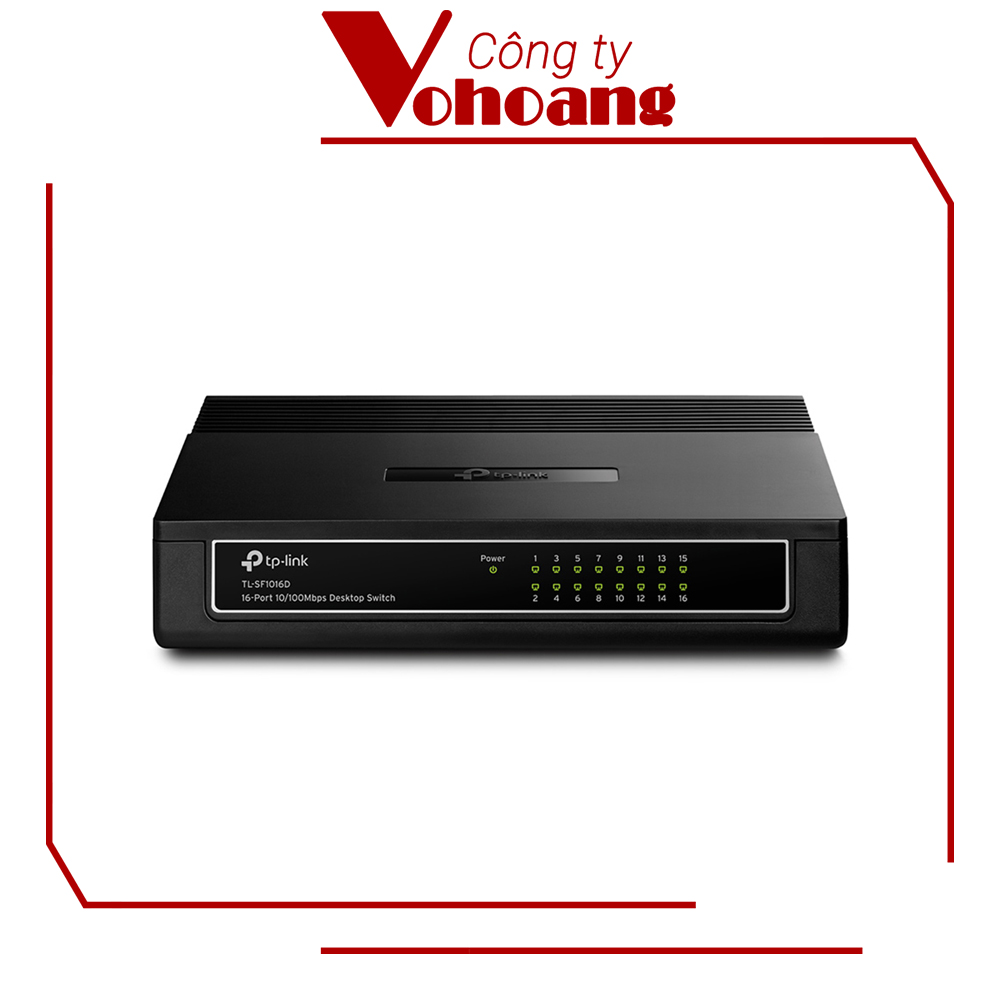 Tp - Link Tl - Sf1016D - Switch Chia Tín Hiệu Để Bàn 16 Cổng 10100Mbps - Hàng Chính Hãng
