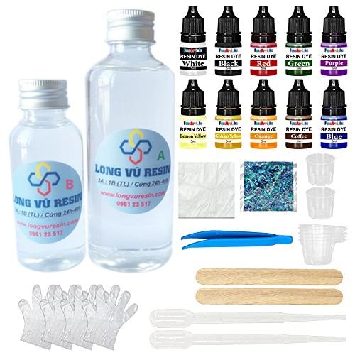 Bộ Kit Khởi Động Làm Sản Phẩm Handmade Resin Epoxy