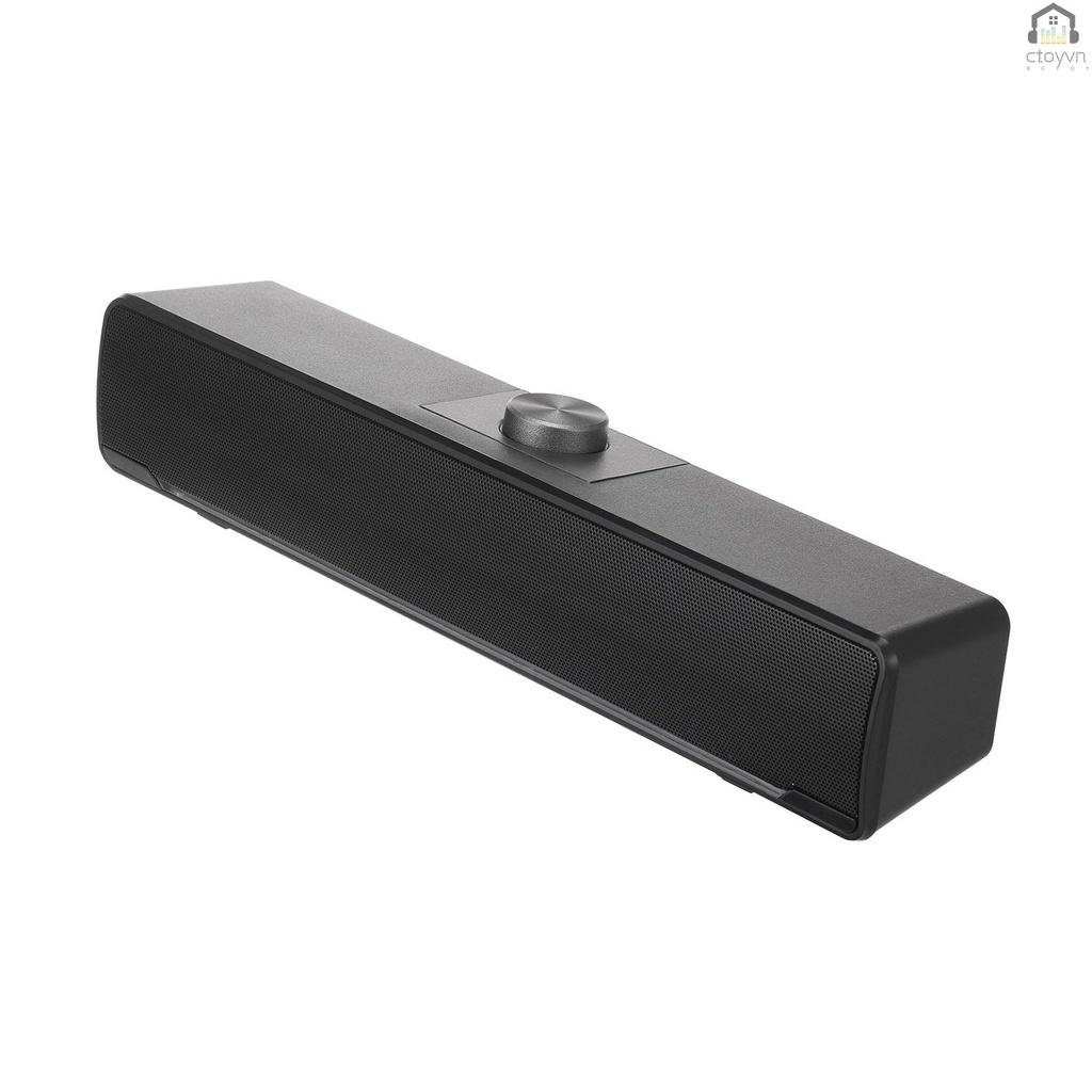 Loa máy tính V-196 cổng USB âm thanh siêu trầm jack 3.5mm