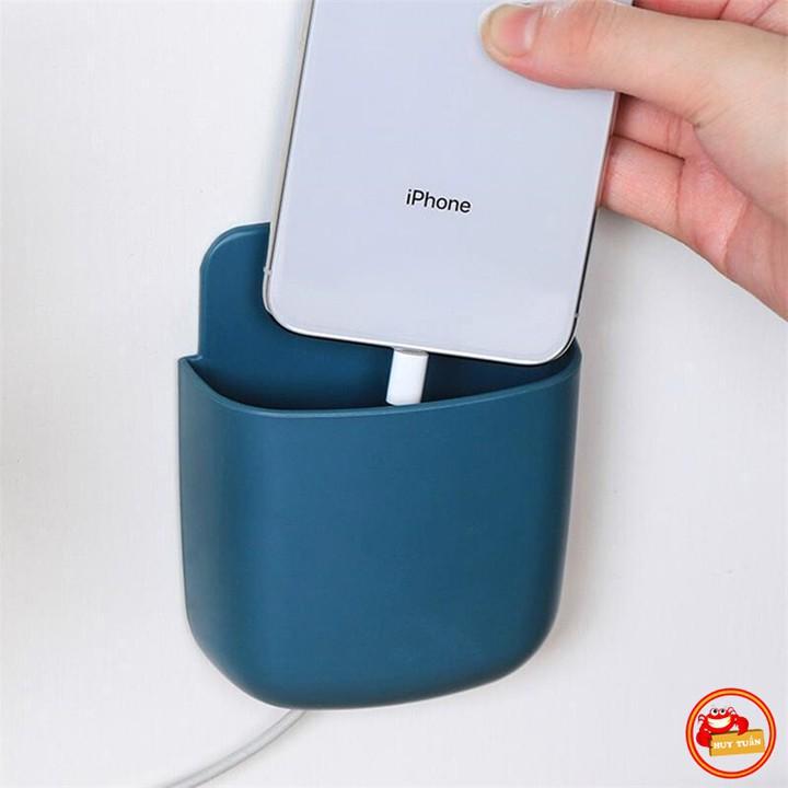 Khay để điều khiển remote dán tường, giá đựng remote dán tường, kệ dán tường để điện thoại, điều khiển tienich247