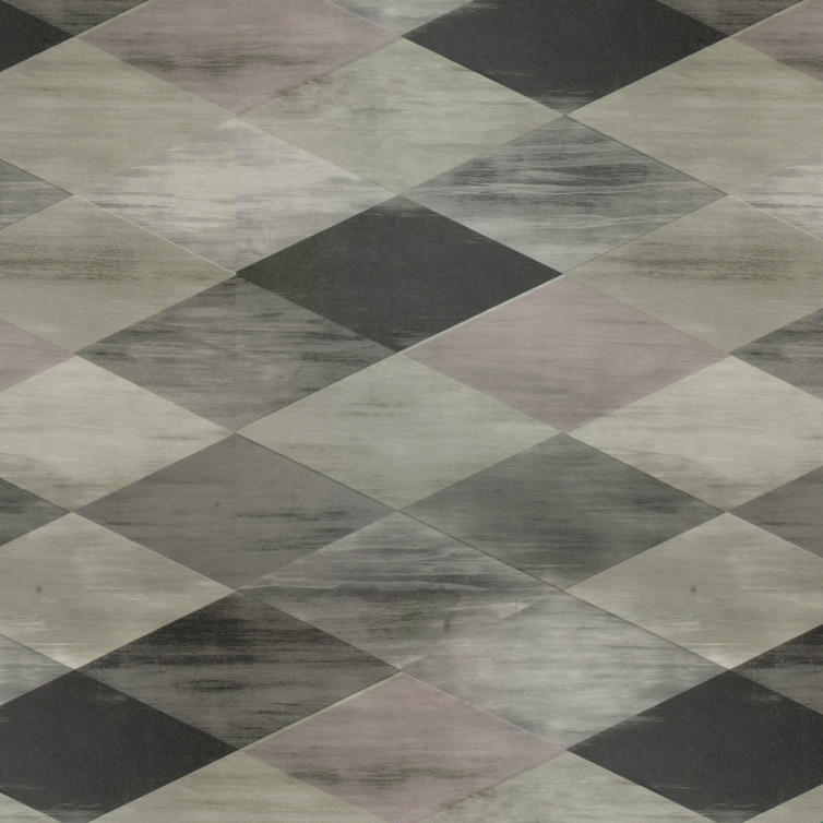 COMBO CUỘN 3 mét decal dán nền dán sàn PHONG CÁCH TRẮNG ĐEN HS2012 KHỔ 60CM KEO SẴN