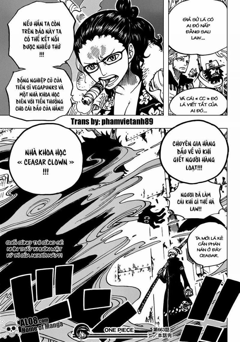 đảo hải tặc - one piece chapter 663 19