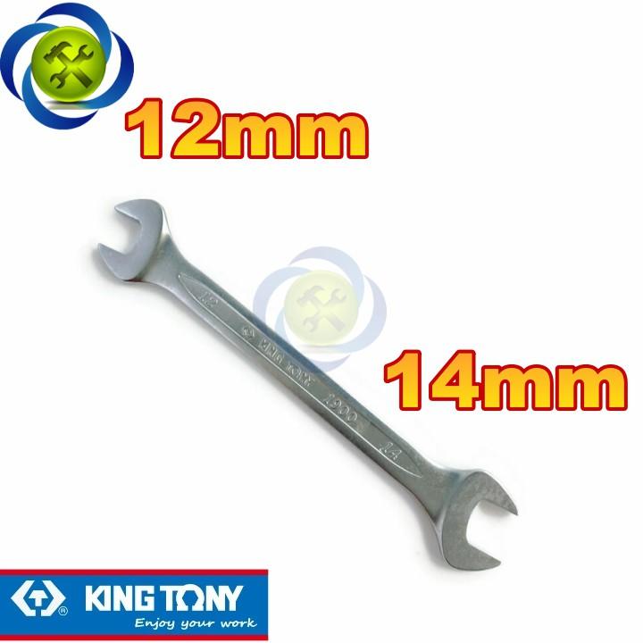 Cờ lê hai đầu miệng 12mm và 14mm Kingtony 19001214