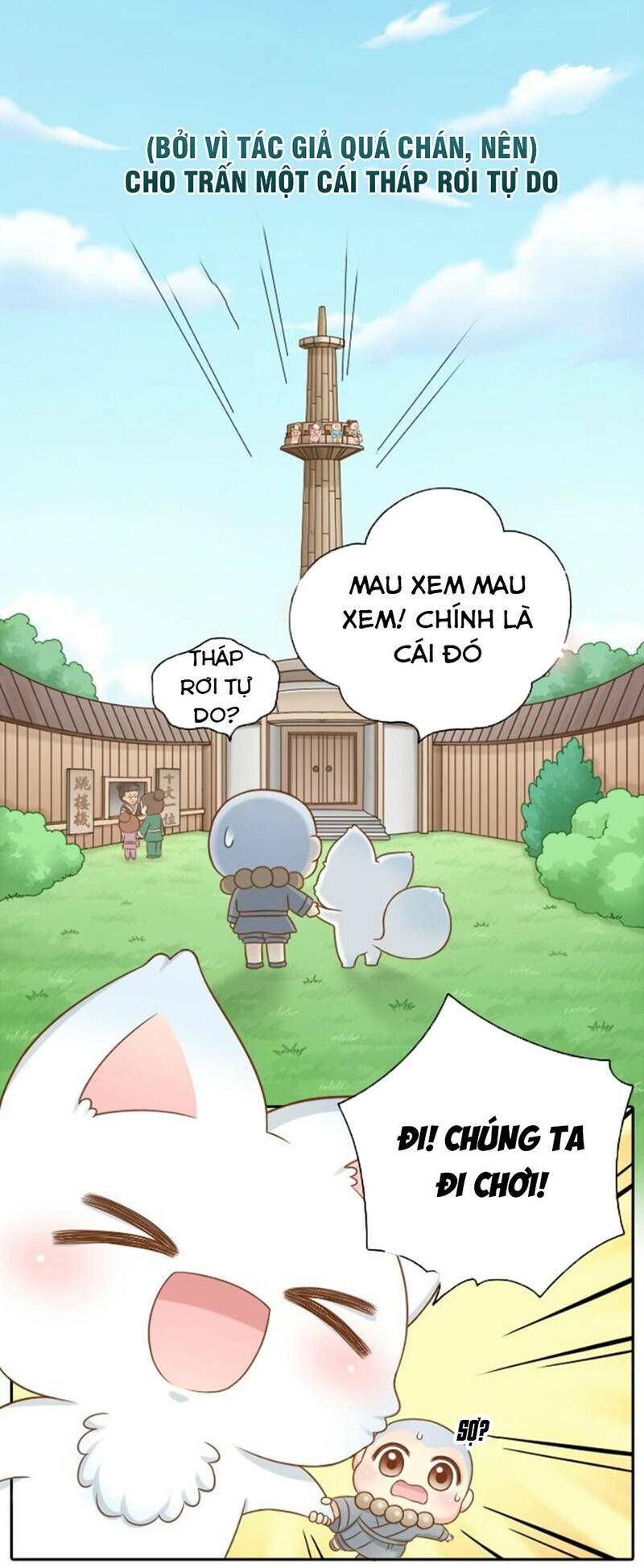 tiểu hoà thượng - chào mừng đến trấn yêu quái chapter 45 1