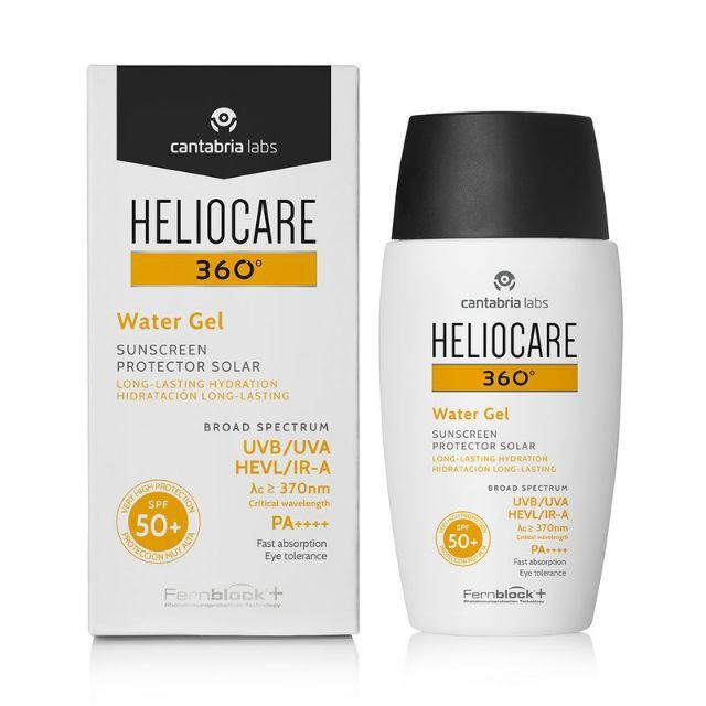 HÀNG NHẬP KHẨU - Kem chống nắng Heliocare Water Gel SPF50 Không Nhờn Rít, Phù Hợp Da Dầu, Chống Lão Hoá