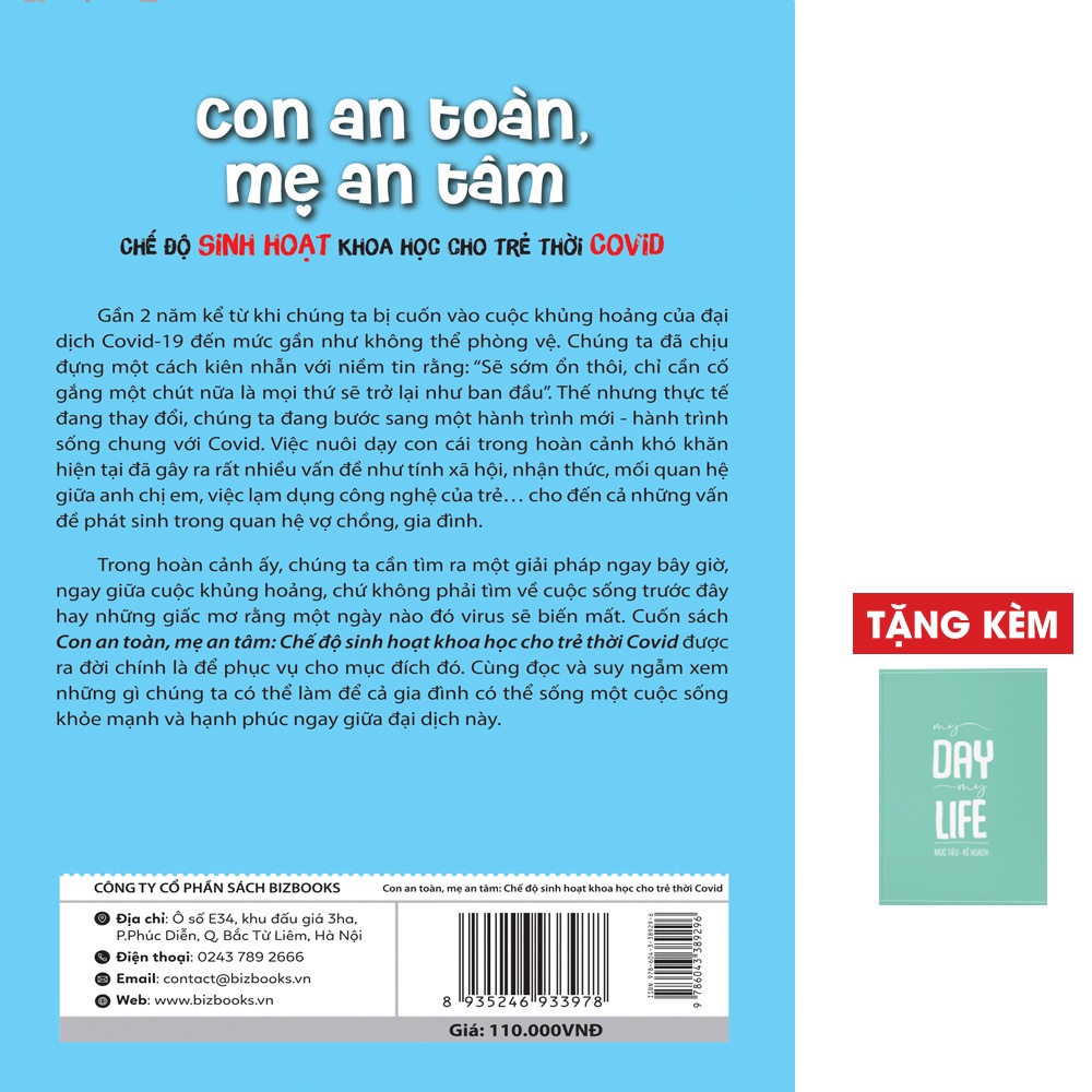 Con An Toàn Mẹ An Tâm – Chế Độ Sinh Hoạt Khoa Học Cho Trẻ Thời Covid KT