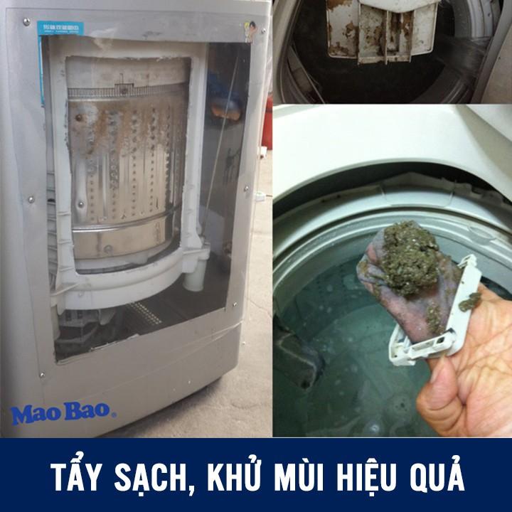 Tẩy Lồng Máy Giặt Mao Bao Ion Bạc Mới 300g Siêu Sạch