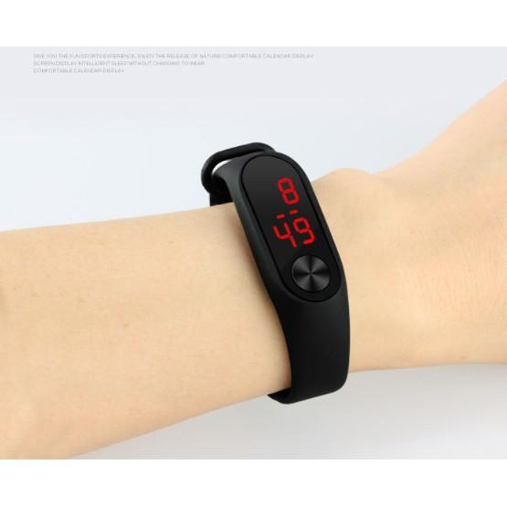 ĐỒNG HỒ DÂY CAO SU ĐIỆN TỬ TRẺ EM LED HAZO SIÊU CẤP D293 Lhay