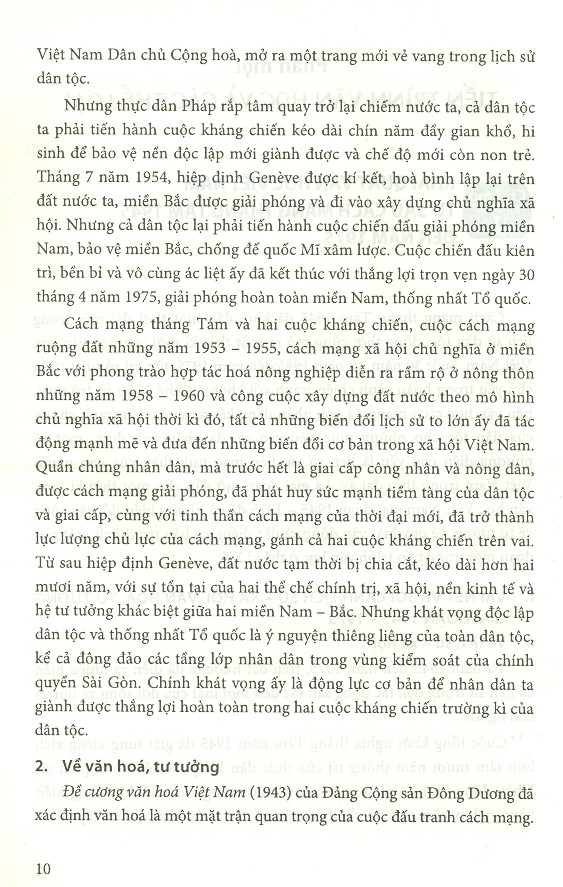 Văn Học Việt Nam Từ Sau Cách Mạng Tháng Tám 1945