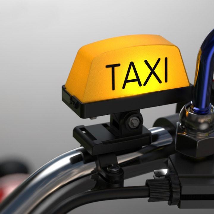 Đèn Led Biển Taxi Gắn Xe Máy, Ô Tô - Bền