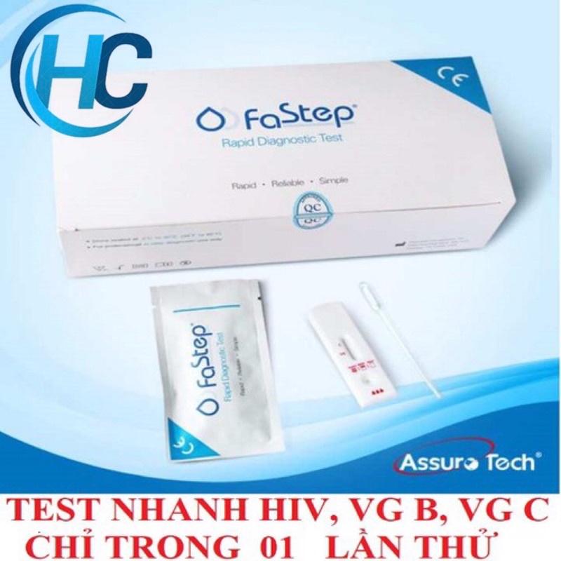 Bộ Kit Test Xét Nghiệm Nhanh các chất gây nghiện Fastep 4 chân