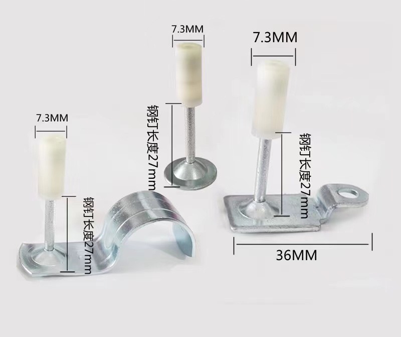 100 Đinh vít Bê Tông Bắn Ty Trần Thạch Cao, Tôn, Sắt Thép Dùng Kẹp Dây Điện Dùng Cho Sún Bắn Đinh Cầm Tay Mini