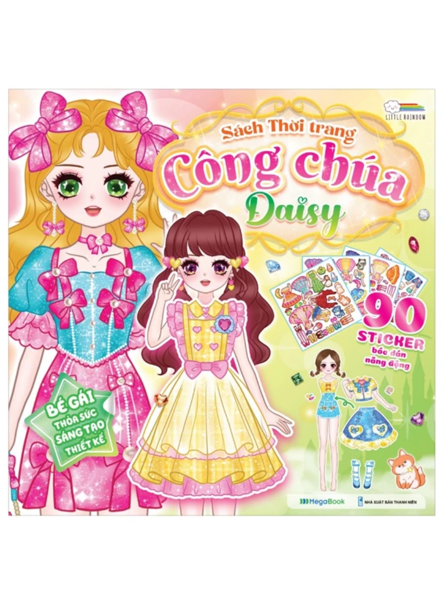 Sách Thời Trang - Công Chúa Daisy (MEGA)