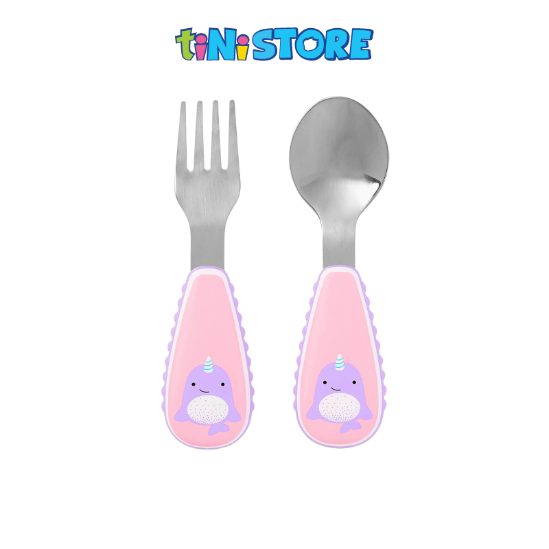 tiNiStore-Dụng cụ ăn uống cho bé Zoo Skip Hop - Kỳ lân biển 252372