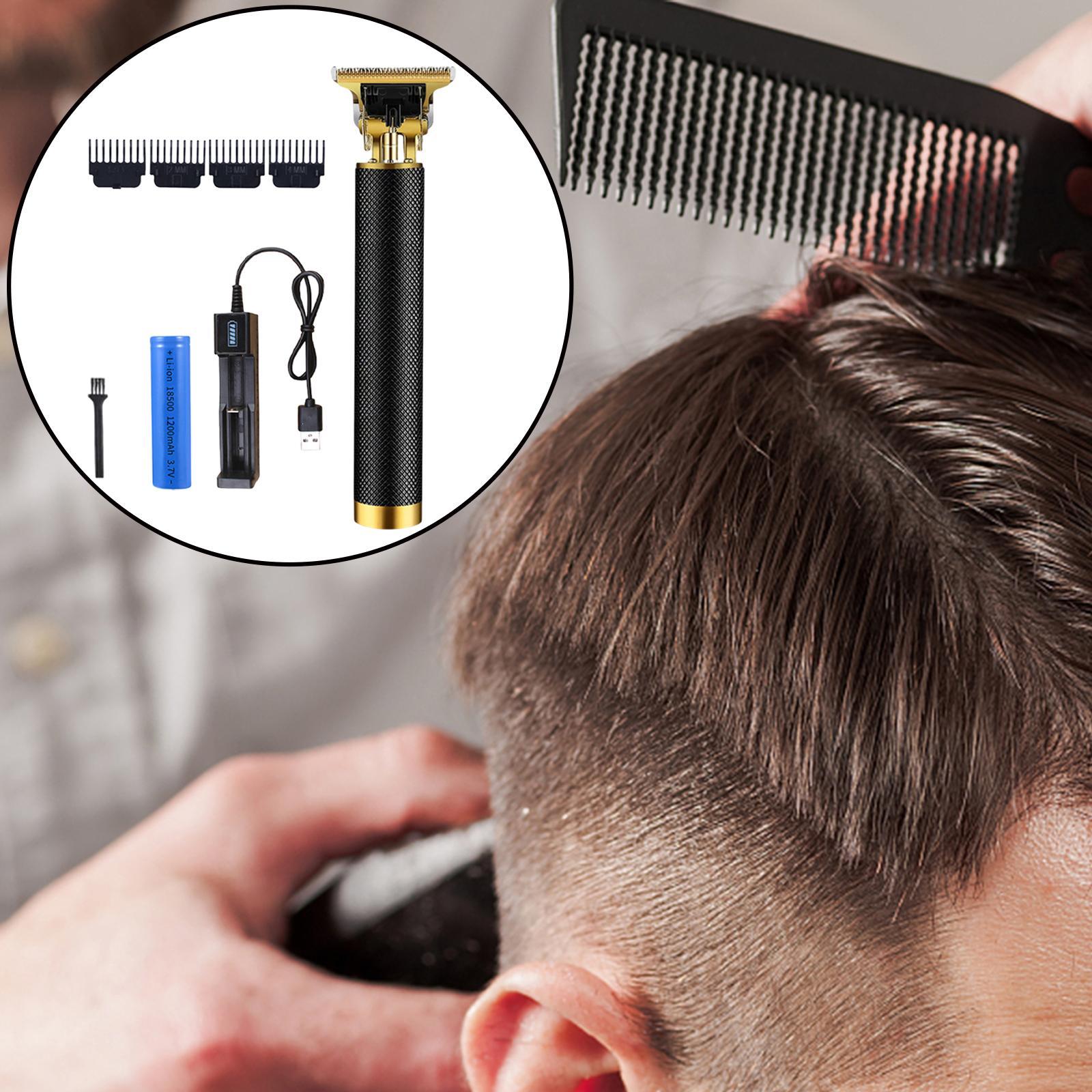 Retro Men Hair Clippers Trimmers Kit, Rechargeable ,Professional Barber Razor ,Low Noise Strong Power Shaver for Hair Styling, Barber Children