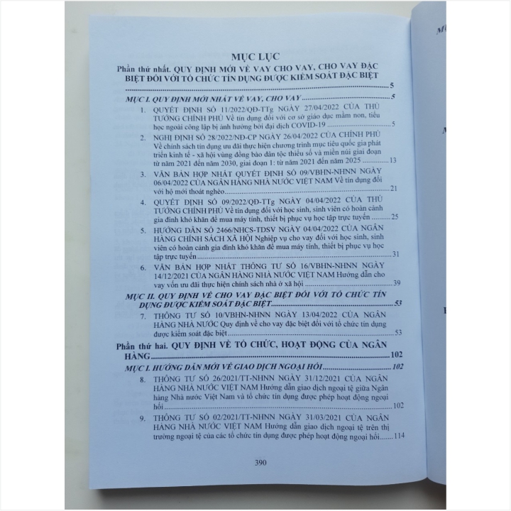 Sách Quy Định Mới Về Vay và Cho Vay Đặc Biệt Đối Với Tổ Chức Tín Dụng - Xử Phạt Vi Phạm Hành Chính Trong Lĩnh Vực Tiền Tệ Ngân Hàng - V2114D