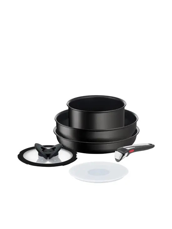 Bộ nồi chảo Tefal L7819022 Ingenio Resource 6 món 26+26+18cm Hàng chính hãng