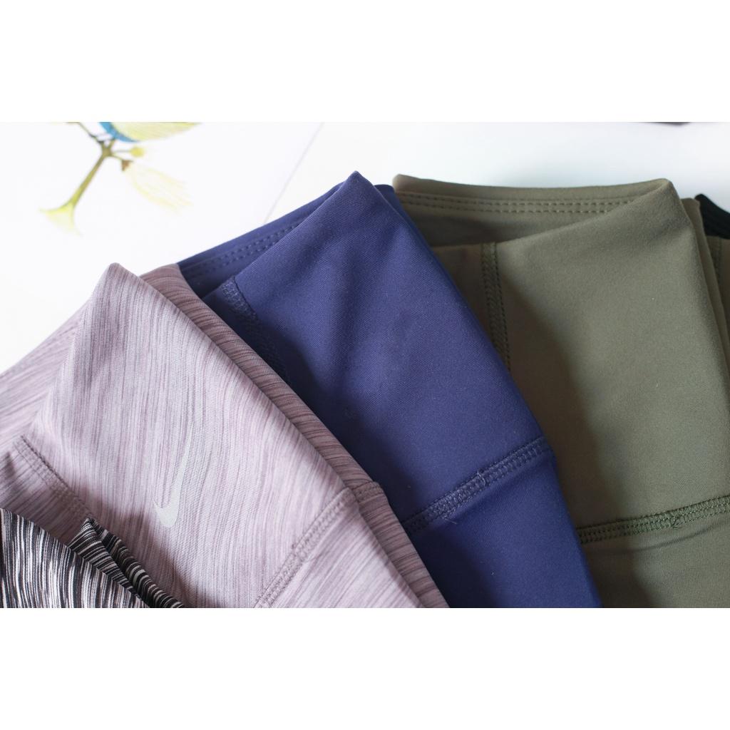 Quần Dài Thể Thao Nữ, Quần Legging Tập Gym Lưng Cao CH123