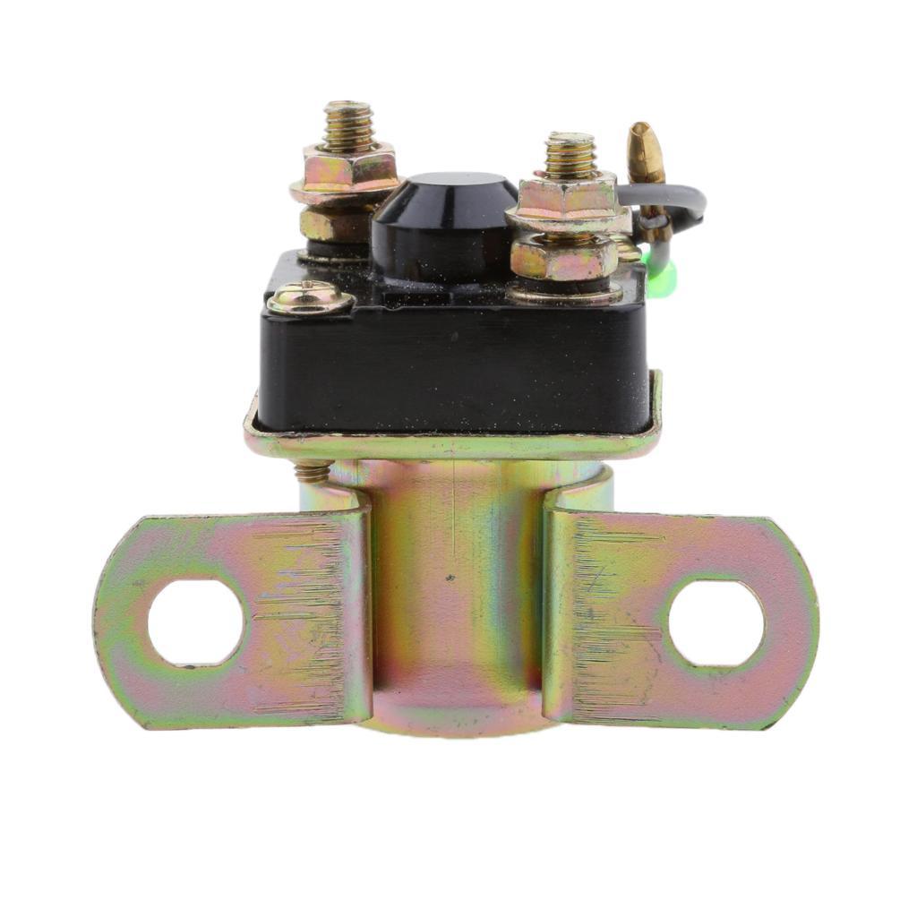 Black Motorcycle Starter   Solenoid for for Suzuki TC185  GT550
