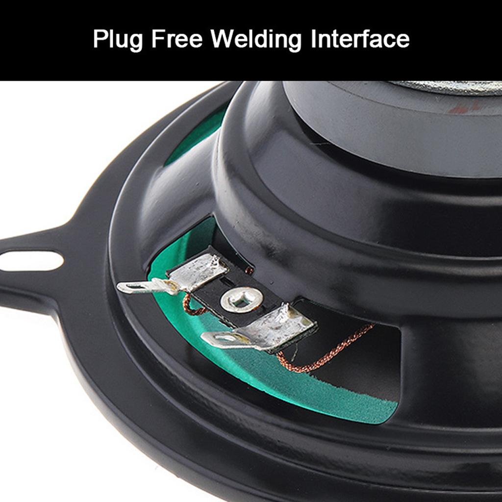 5 Inch 100W Universal Car HiFi Coaxial Speaker Vehicle Door Auto Audio 2x