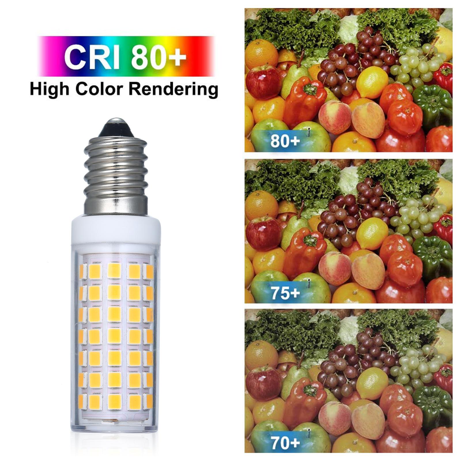 5 Bóng đèn LED E14 cung cấp ánh sáng trắng ấm 3000K / 6000K. Chiếu sáng 360 độ Tiết kiệm năng lượng