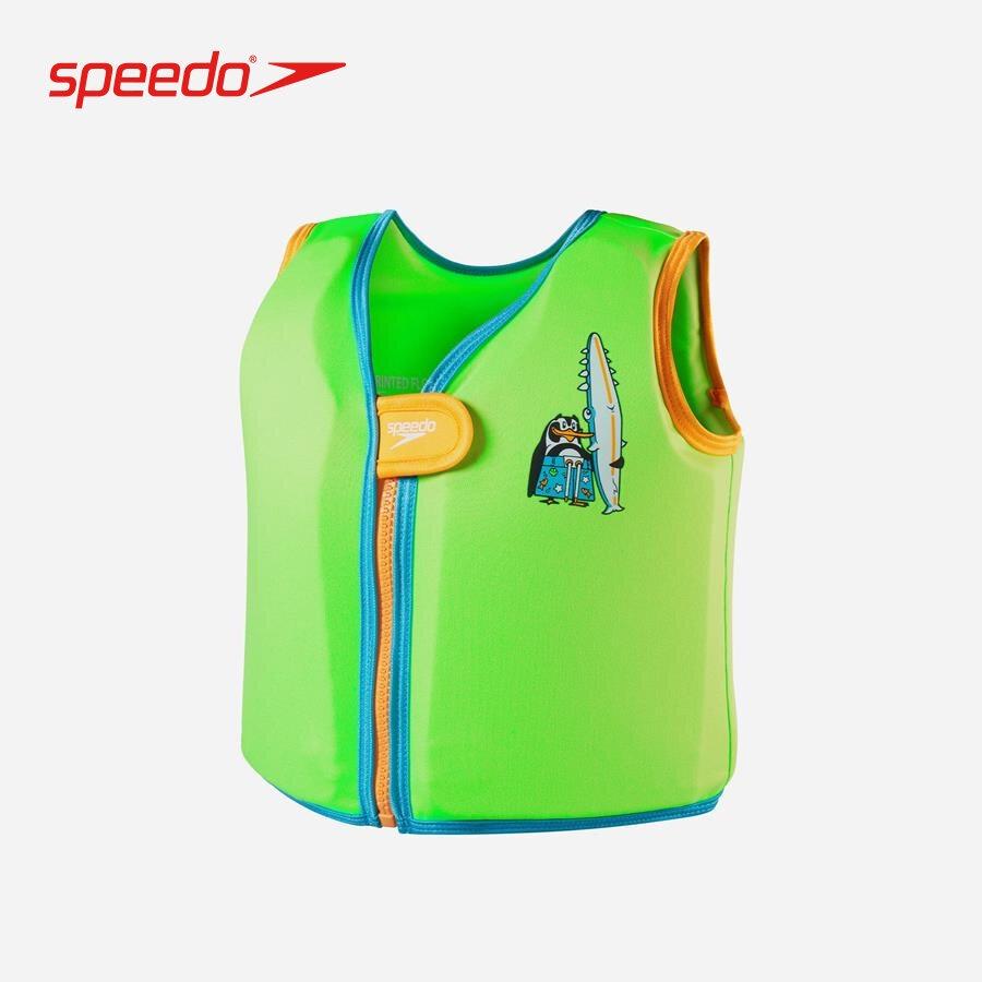 Áo phao trẻ em Speedo Printed Float Vest Iu Green/Blue - 8-1225214686