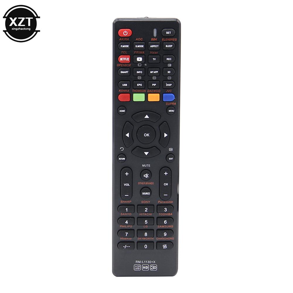 Điều khiển từ xa Universal RM-L1130 X cho tất cả các thương hiệu TV thông minh điều khiển điều khiển từ xa thoải mái sử dụng cho TV LED hoặc TV LCD