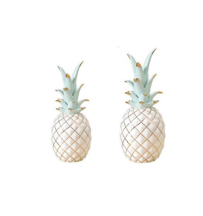 Bộ 2 tượng trang trí Savor Pineapple