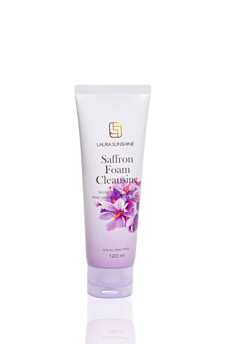 SỮA RỬA MẶT NHỤY HOA NGHỆ TÂY LAURA SUNSHINE SAFFRON FOAM CLEANSING 120ML