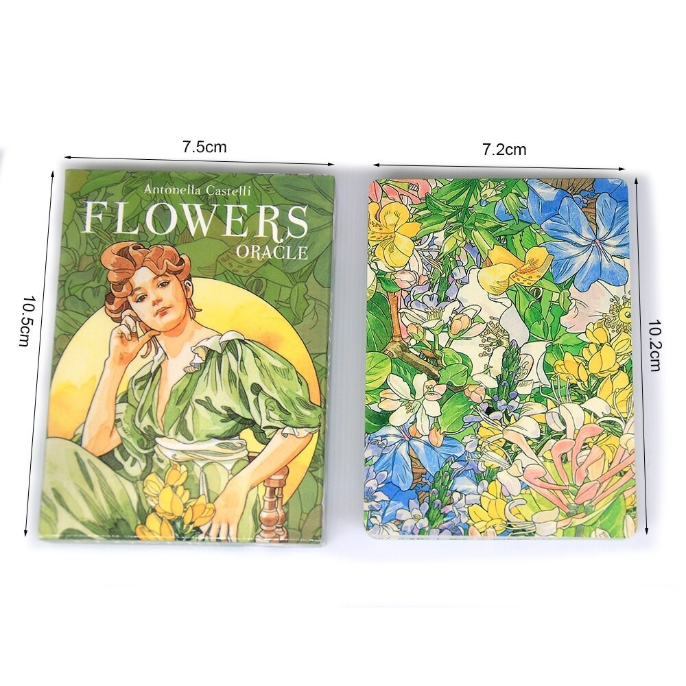 Bài Oracle Flowers 38 Lá Bài Tặng File Tiếng Anh Và Đá Thanh Tẩy