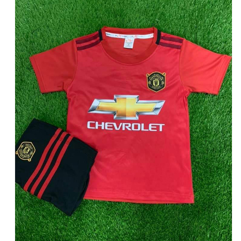 Bộ Đồ Đá Banh Trẻ Em- CLB Manchester United Home 2019 2020