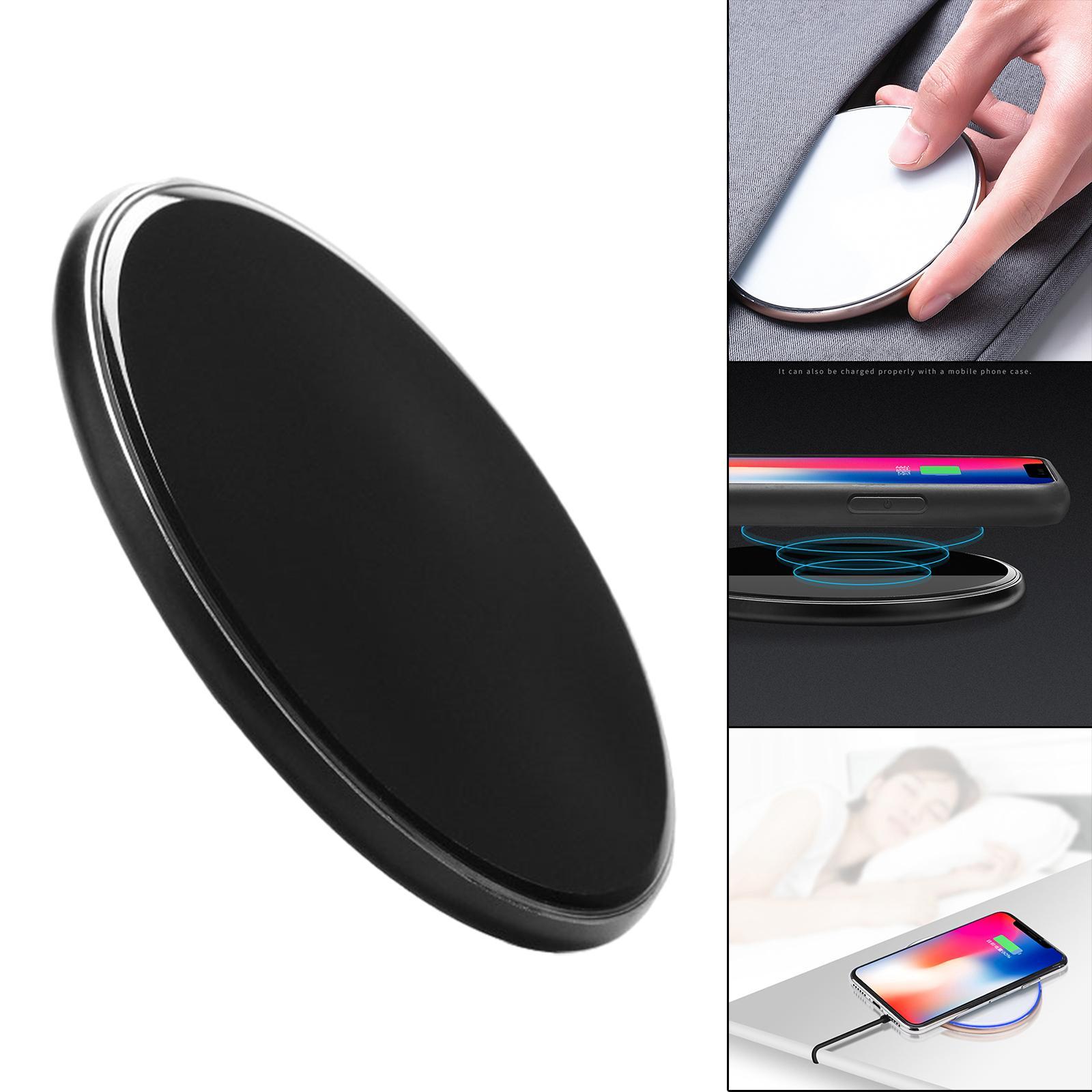 Mirror Wireless Charger 10W Charging Base Quickly Charge for Smartphone