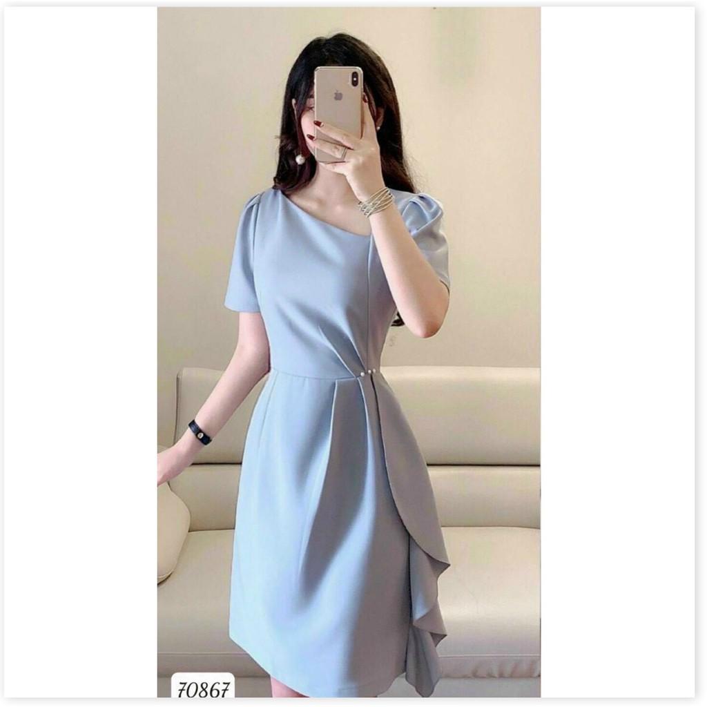 ĐẦM UMI ĐÍNH CƯỜM,THIẾT KẾ HỌA TIẾT TRƠN NHƯNG KHÔNG KÉM PHẦN SANG TRỌNG LANA FASHION