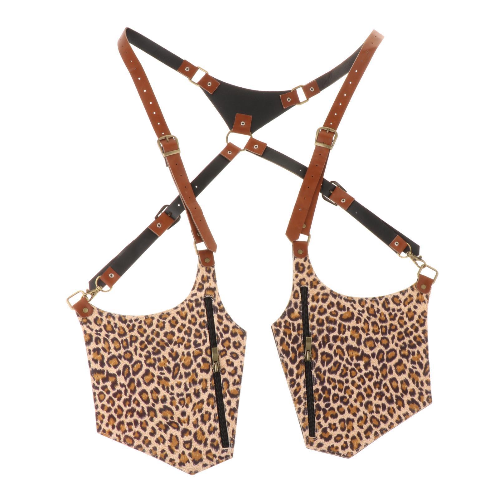 Fashion Underarm Shoulder Bag, Adjustable Portable Organizer PU Double Shoulder Pouch Purse Wallet Bag for Outdoor Activities