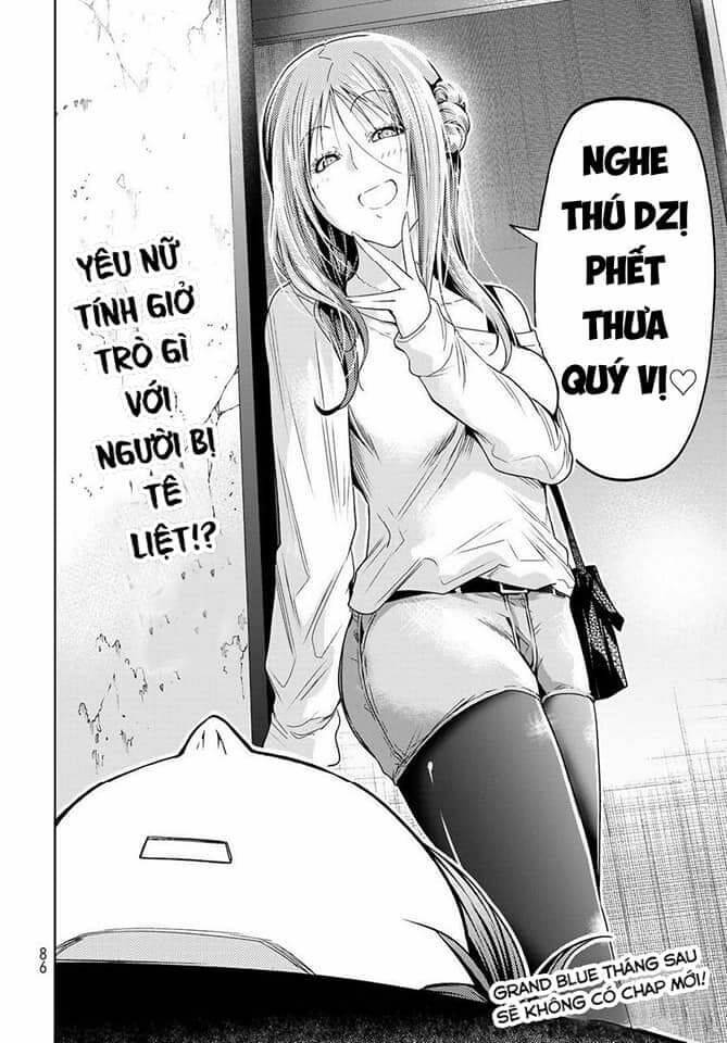 cô gái thích lặn - grand blue chapter 87.2 42