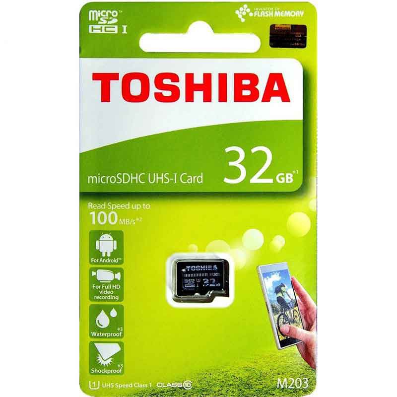 Thẻ nhớ MicroSD TOSHIBA 64Gb / 32Gb / 16G Class10 chuyên dùng cho camera ip, điện thoại, máy tính (màu ngẫu nhiên) - hàng nhập khẩu