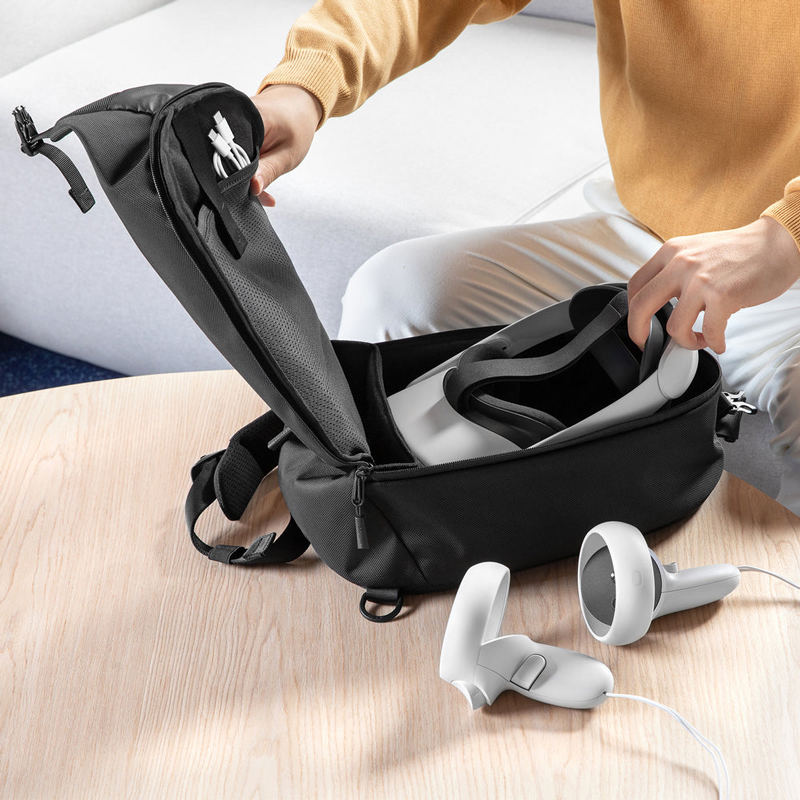 Túi đeo vai chính hãng TOMTOC dòng Meta/Oculus Quest 2 Sing Bag-A0530D1