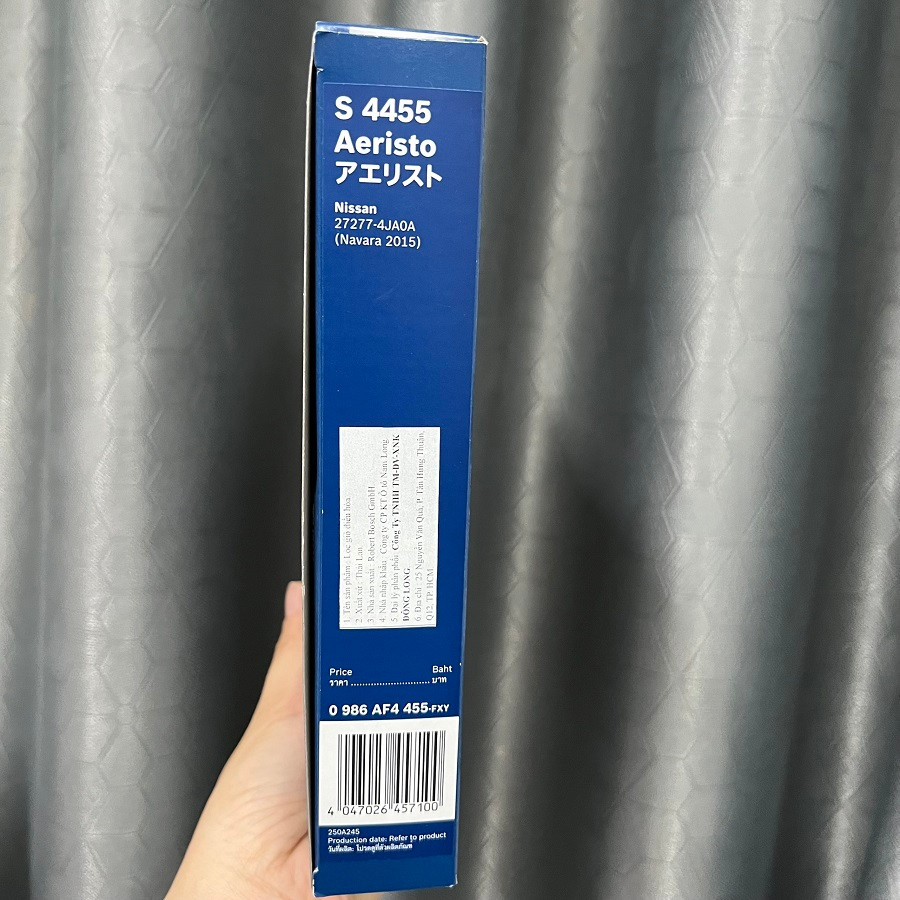 Lọc Điều Hòa Loại Tiêu Chuẩn / BOSCH / Ariesto S4455 / Cho Xe Nissan Navara , Terra | Hibu