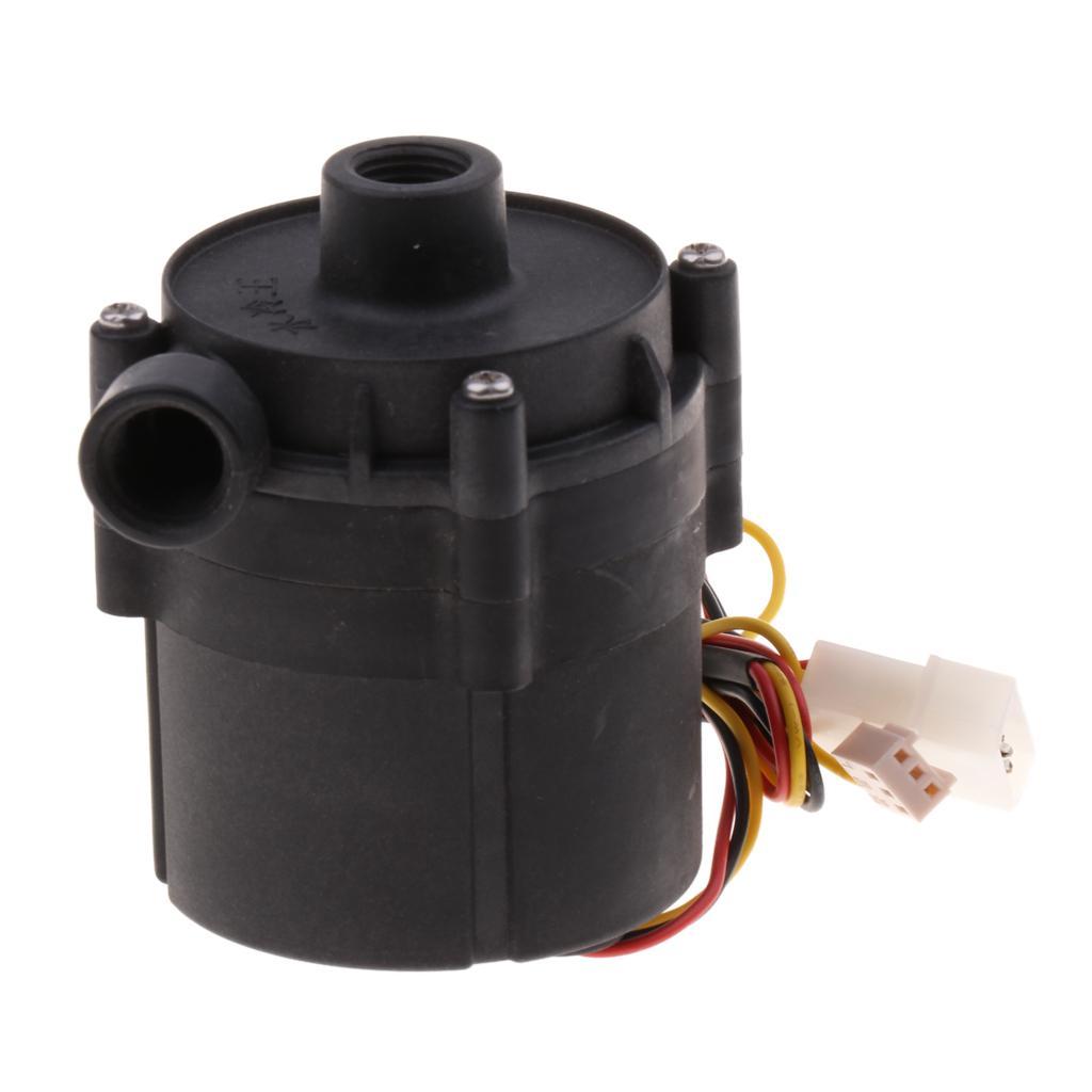 12V DC 1.5A Brushless CPU Water Cooling Water Pump for Desktops