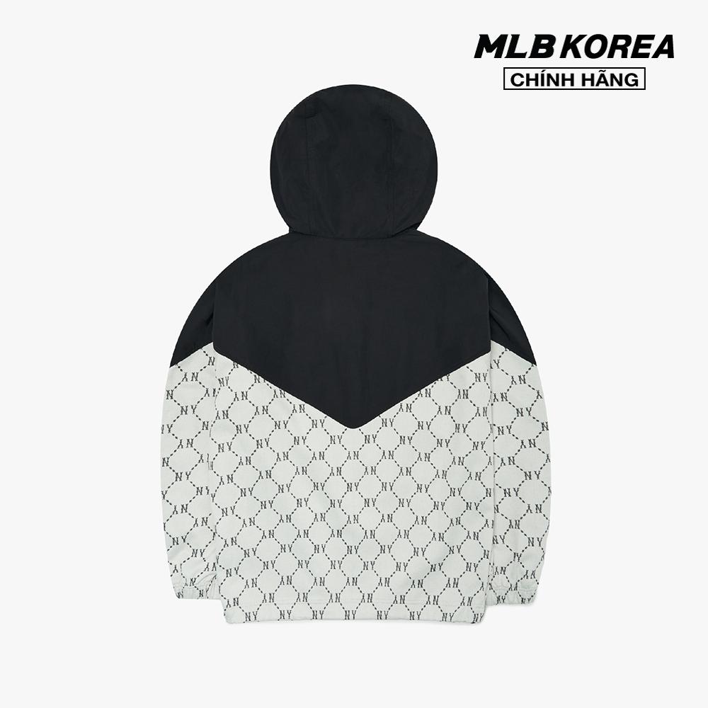 MLB - Áo khoác tay dài phối mũ trùm Dia Monogram Blocking 3AWJM0224