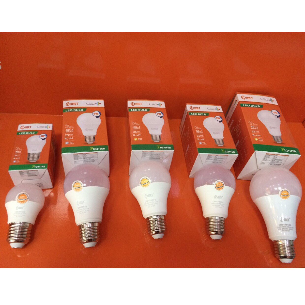 Bộ 6 Bóng Comet Led Bulb Fighter 3W CB01F003