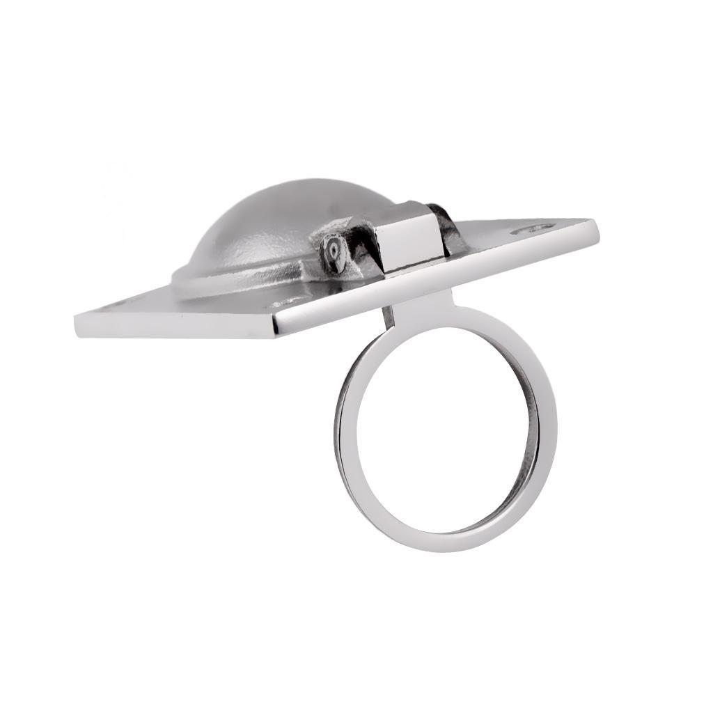 2x Flush Lift / Pull Handle 48 x Boat Marine Stainless Steel