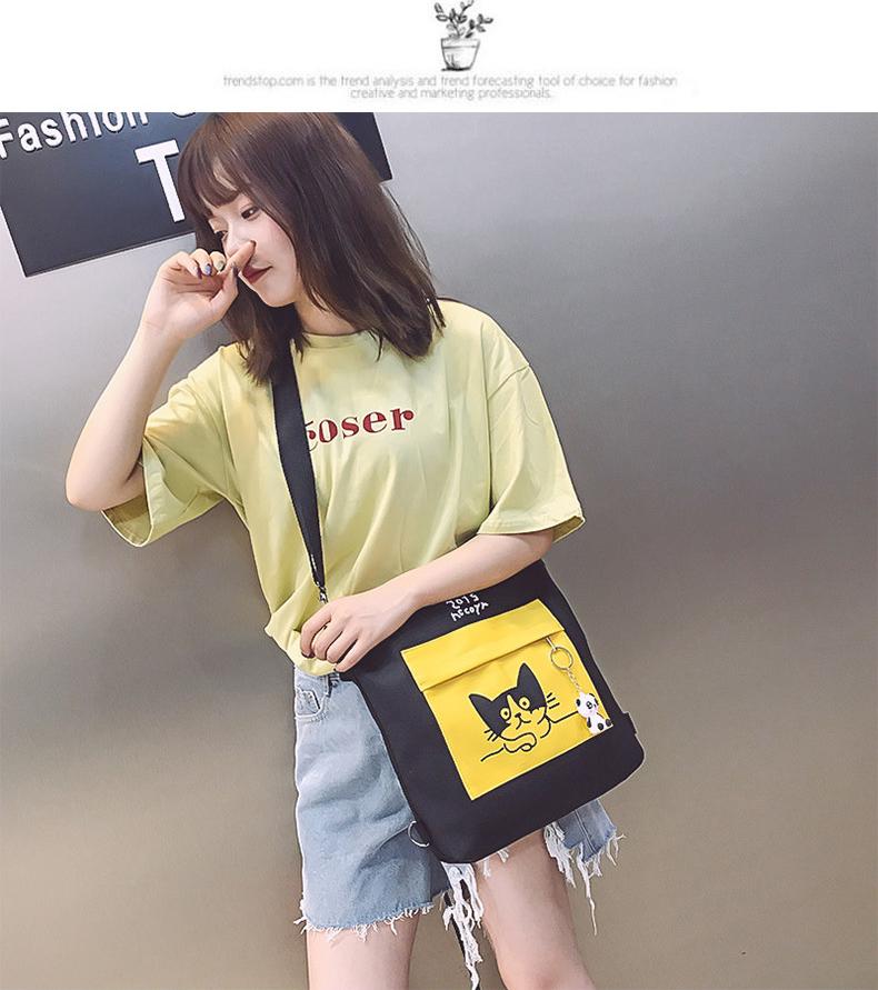 Túi Vải Tote XinhStore Hình Mèo