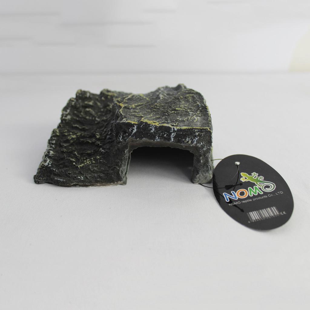 Reptile Vivarium Decoration Terrarium DIY Landscaping Ornament Basking Rock