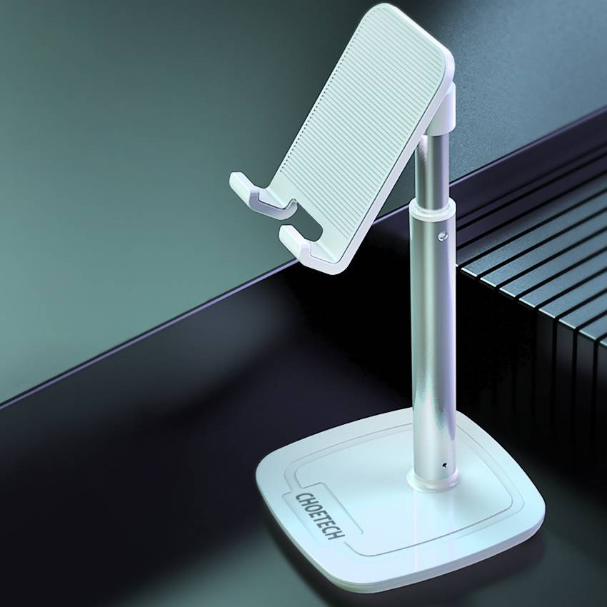 Giá đỡ điện thoại hợp kim nhôm đa năng hiệu CHOETECH H035 cho điện thoại điện thoại / giá đỡ máy tính bảng - Hàng chính hãng